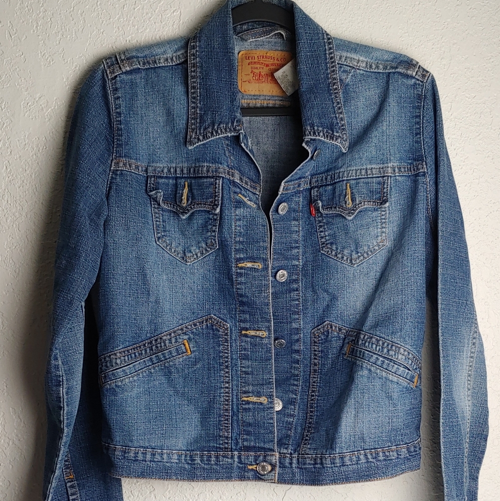 Levi's Girl's large Jean jacket